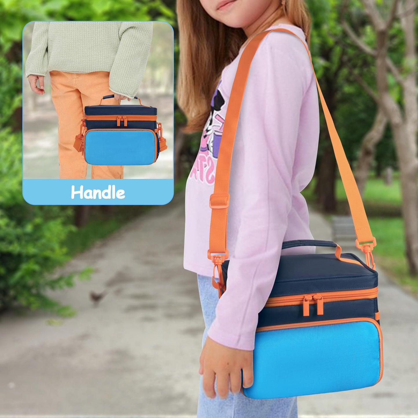 GRAOSO Carrying Case for Yoto Player 3rd Gen – Card Holder for 30 Cards (Blue)