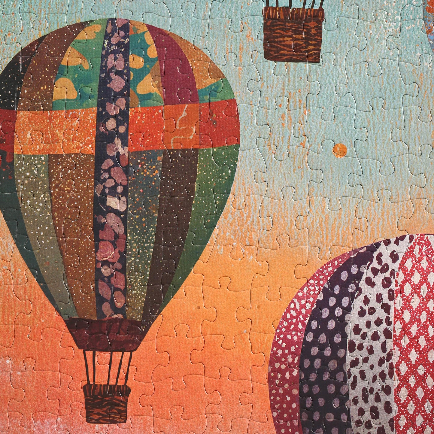 Graphinee 1000-Piece Jigsaw Puzzles for Adults – Hot Air Balloon Scene