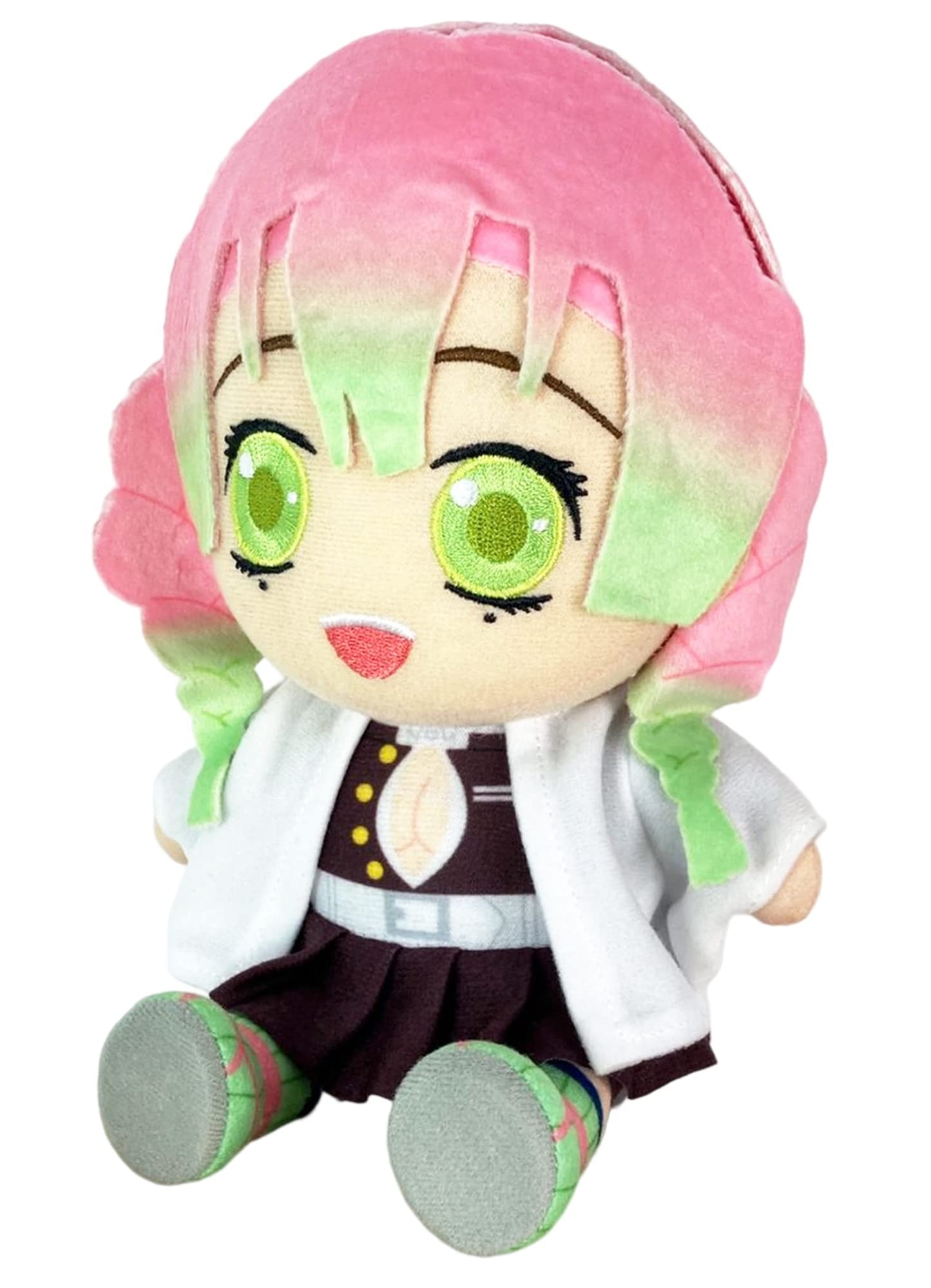 Great Eastern Entertainment Demon Slayer Mitsuri Kanroji Sitting Plush 7-Inch H - Official Licensed Collectible
