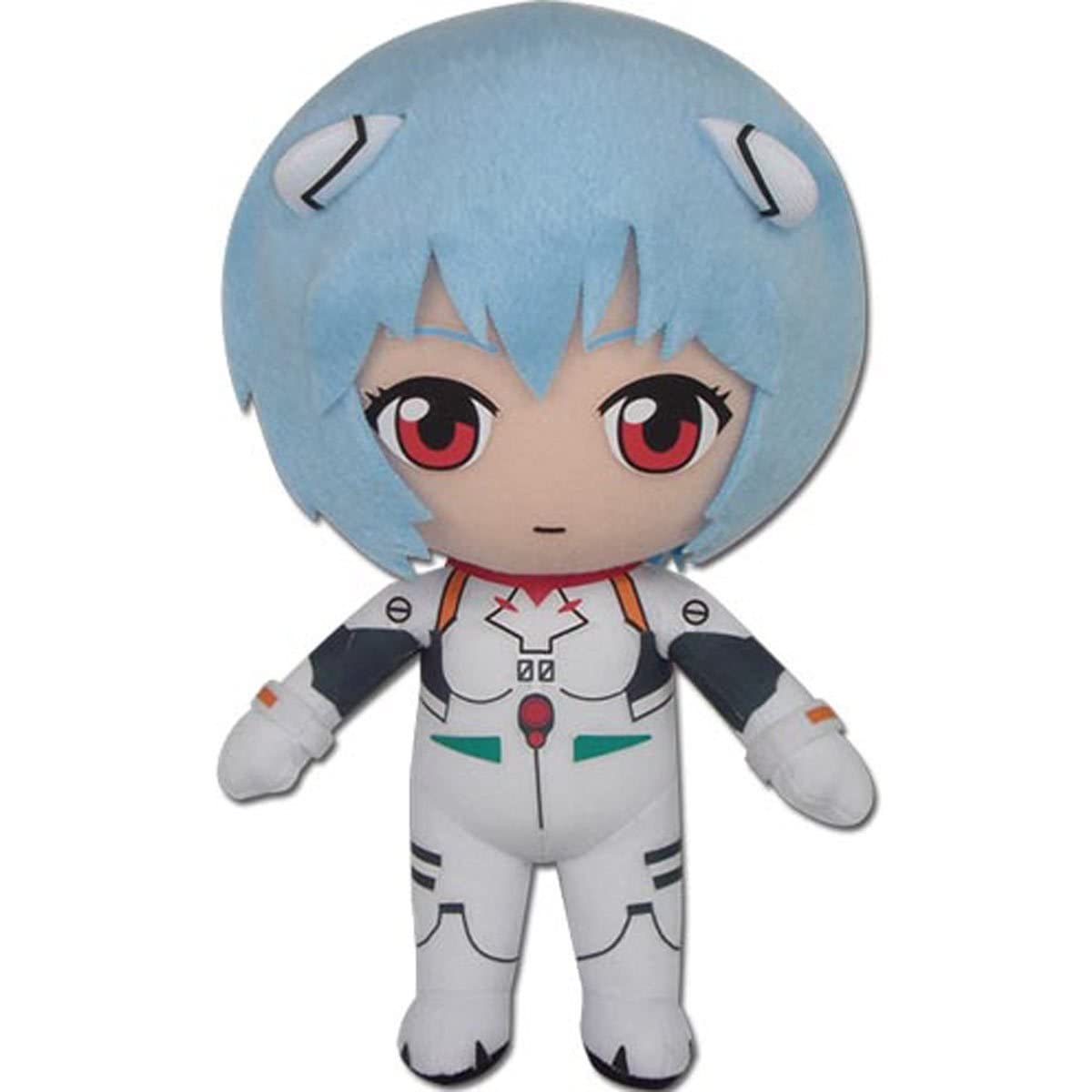 GE-52302 Rei Plugsuit Plush 8in by Great Eastern Entertainment – Official Evangelion Collectible