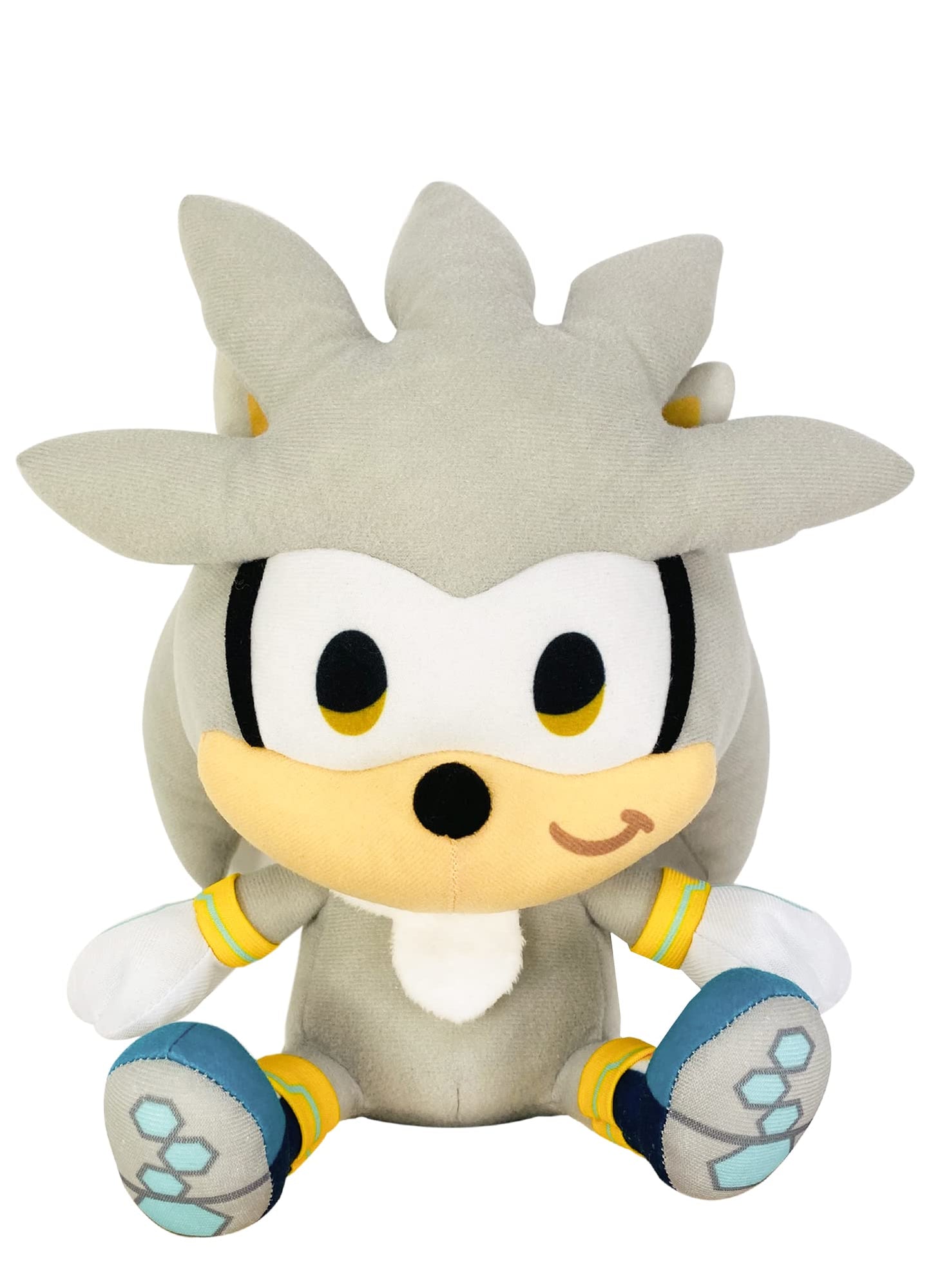 Great Eastern Entertainment Sonic The Hedgehog SD Silver Sitting Plush 7-Inch