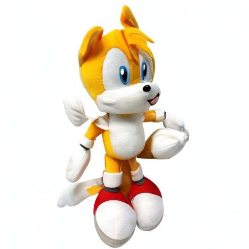 Great Eastern Entertainment Sonic The Hedgehog Tails Plush 9-Inch H – Officially Licensed