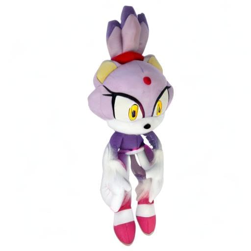 Great Eastern GE-52636 Blaze the Cat 14-Inch Plush – Official Sonic The Hedgehog Merchandise