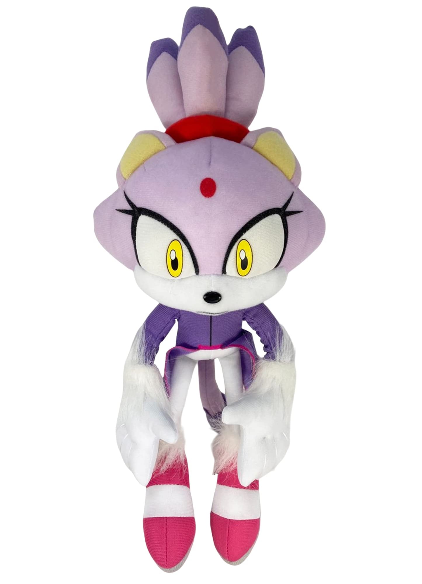 Great Eastern GE-52636 Blaze the Cat 14-Inch Plush – Official Sonic The Hedgehog Merchandise