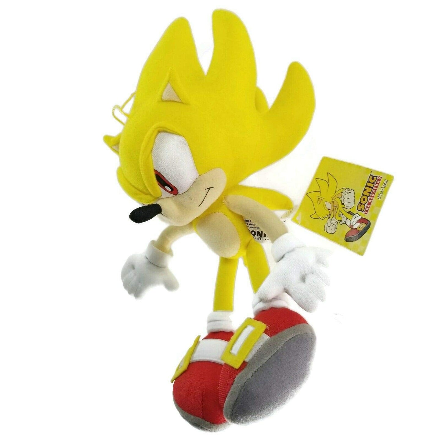 Great Eastern GE-8958 Sonic The Hedgehog Plush – Super Sonic, 12-inch