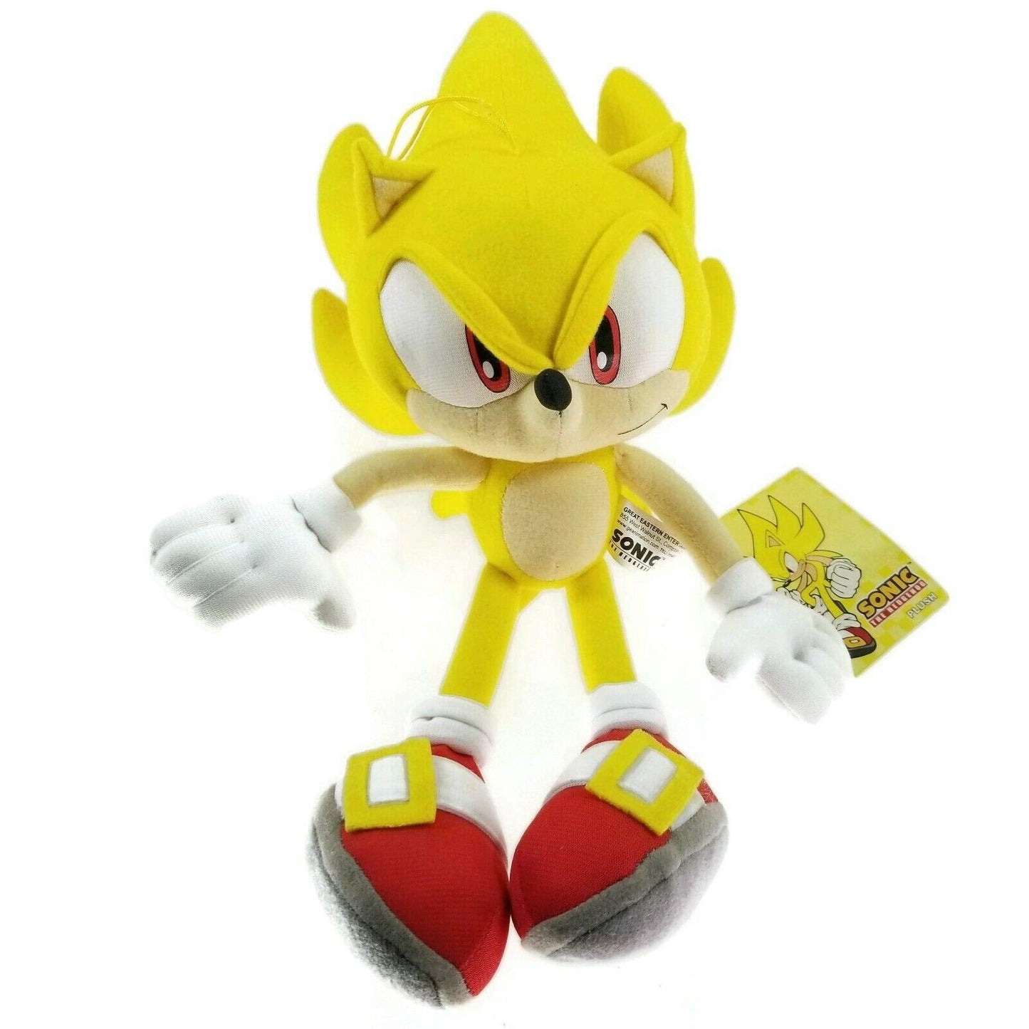 Great Eastern GE-8958 Sonic The Hedgehog Plush – Super Sonic, 12-inch
