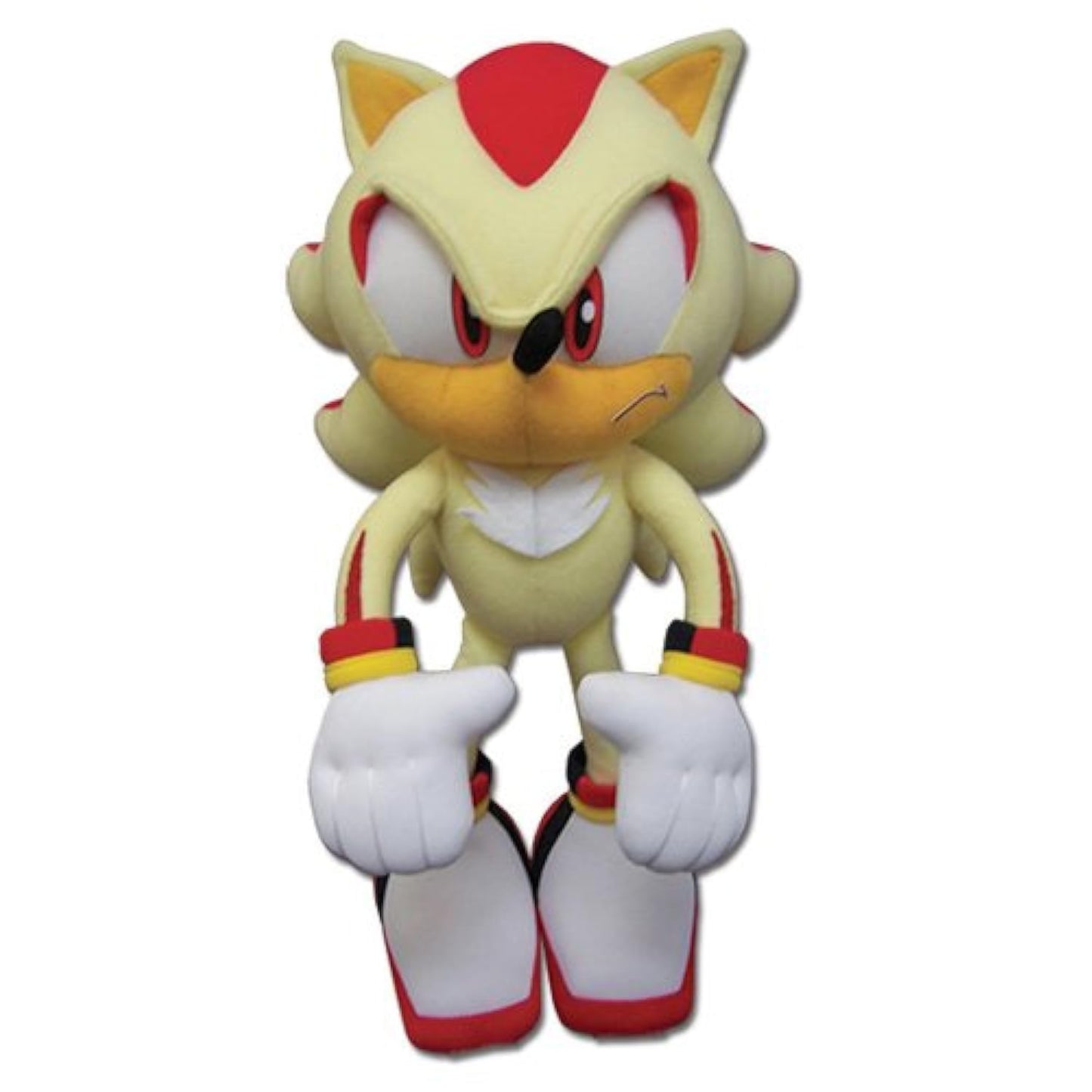 GE Animation Great Eastern Sonic Super Shadow 12-Inch Stuffed Plush | Officially Licensed