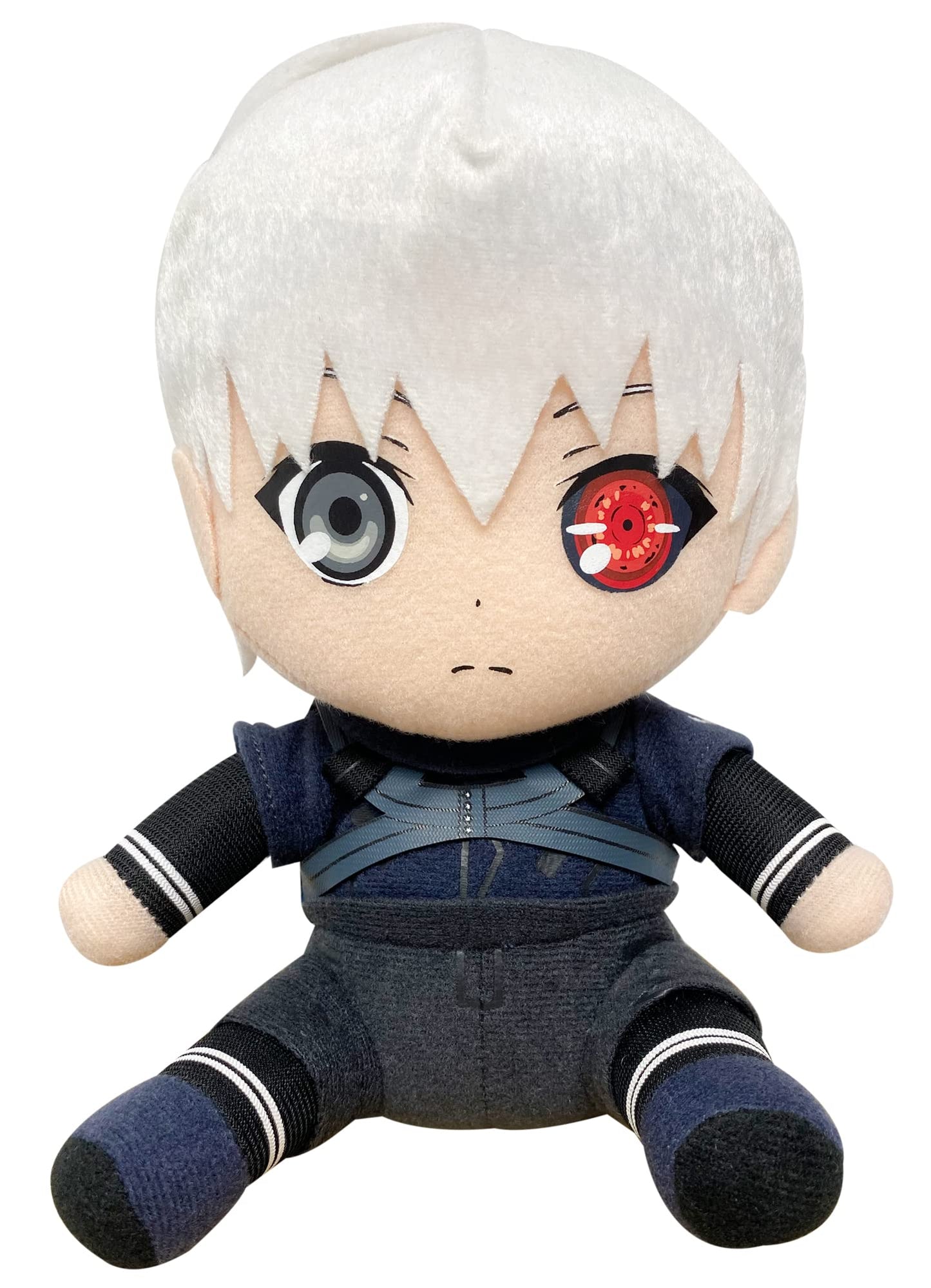 Great Eastern Tokyo Ghoul Kaneki White Hair Plush – 7-Inch Collectible by Great Eastern Entertainment