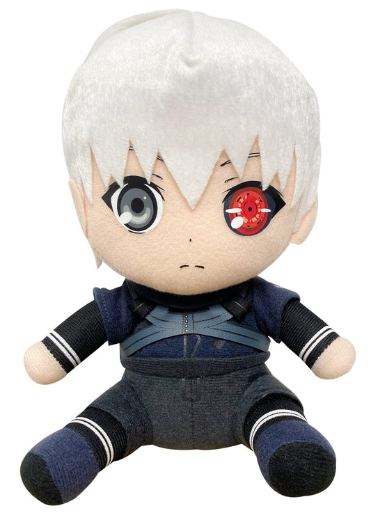Great Eastern Tokyo Ghoul Kaneki White Hair Plush – 7-Inch Collectible by Great Eastern Entertainment