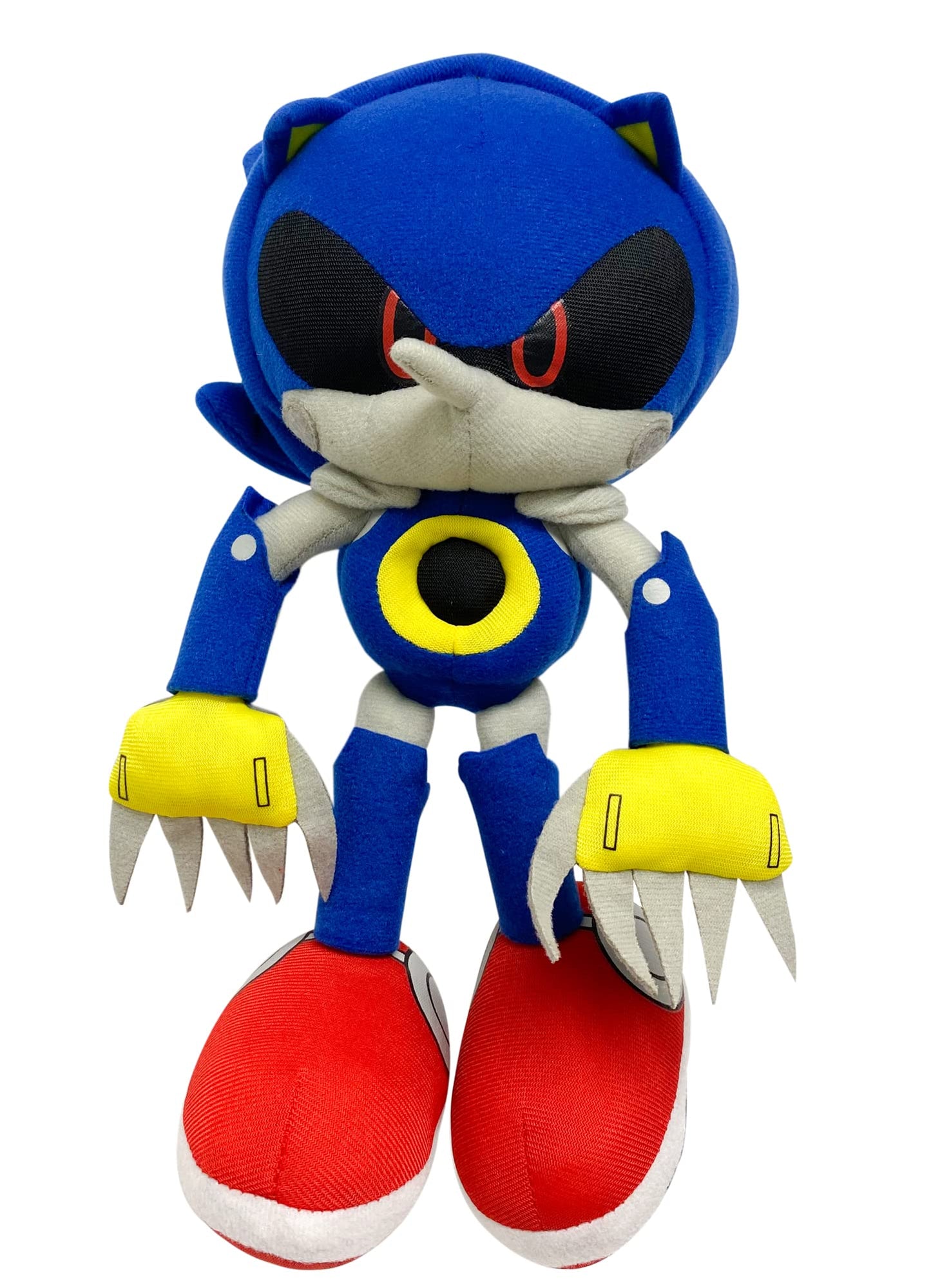 Great Eastern GE-52523 Metal Sonic 11-Inch Plush – Officially Licensed Sonic Toy