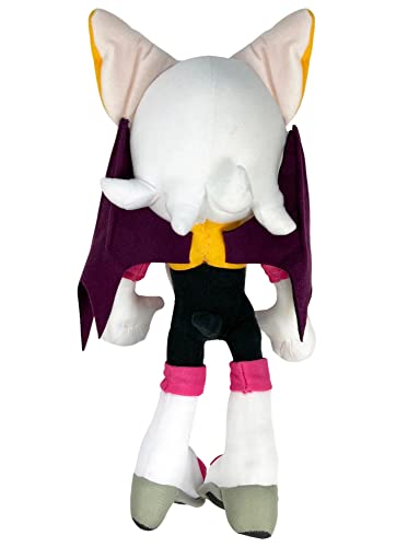 Great Eastern GE-7542 Rouge the Bat 11-Inch Plush – Officially Licensed Sonic the Hedgehog