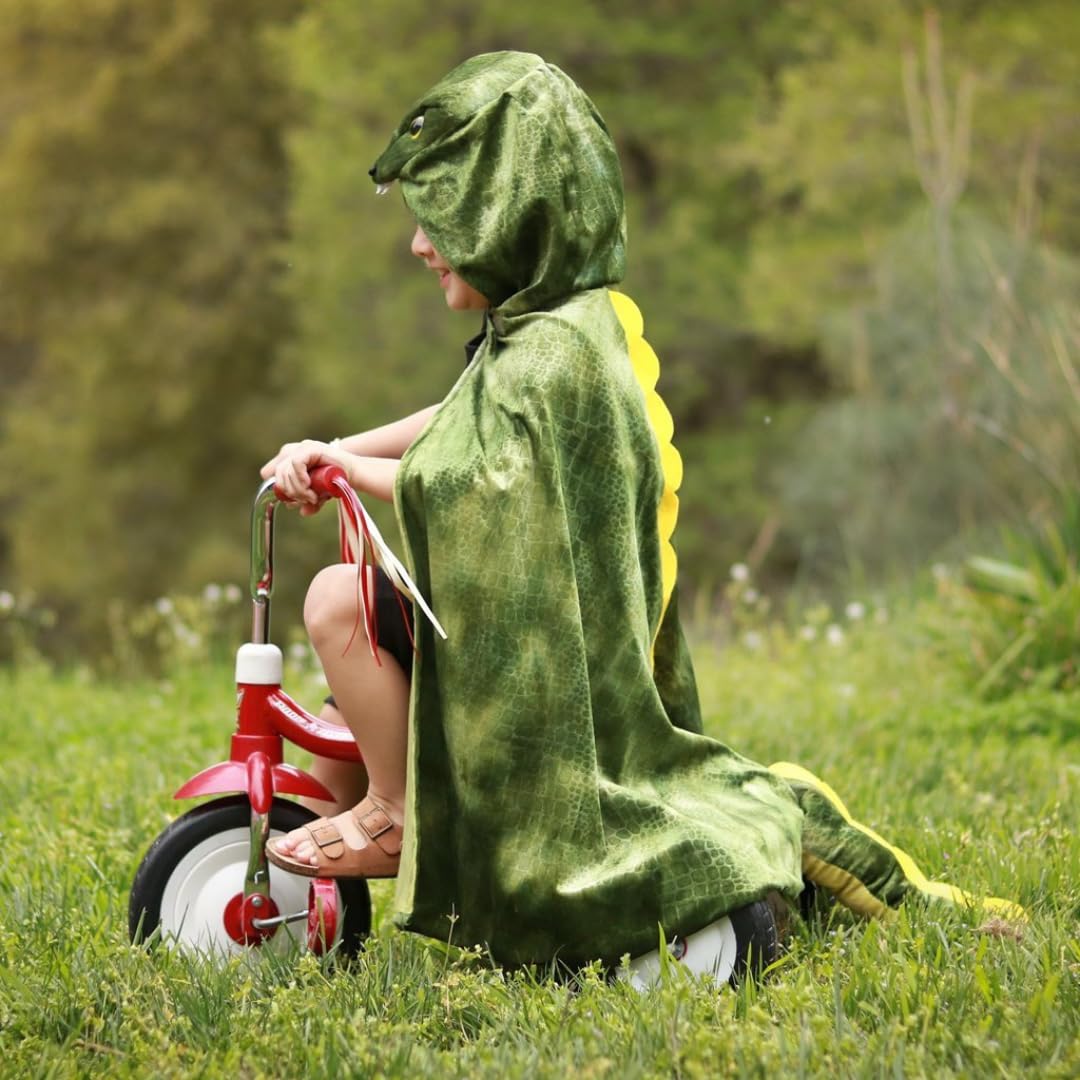 Great Pretenders T-Rex Hooded Cape - Size 4-5 Dress-Up