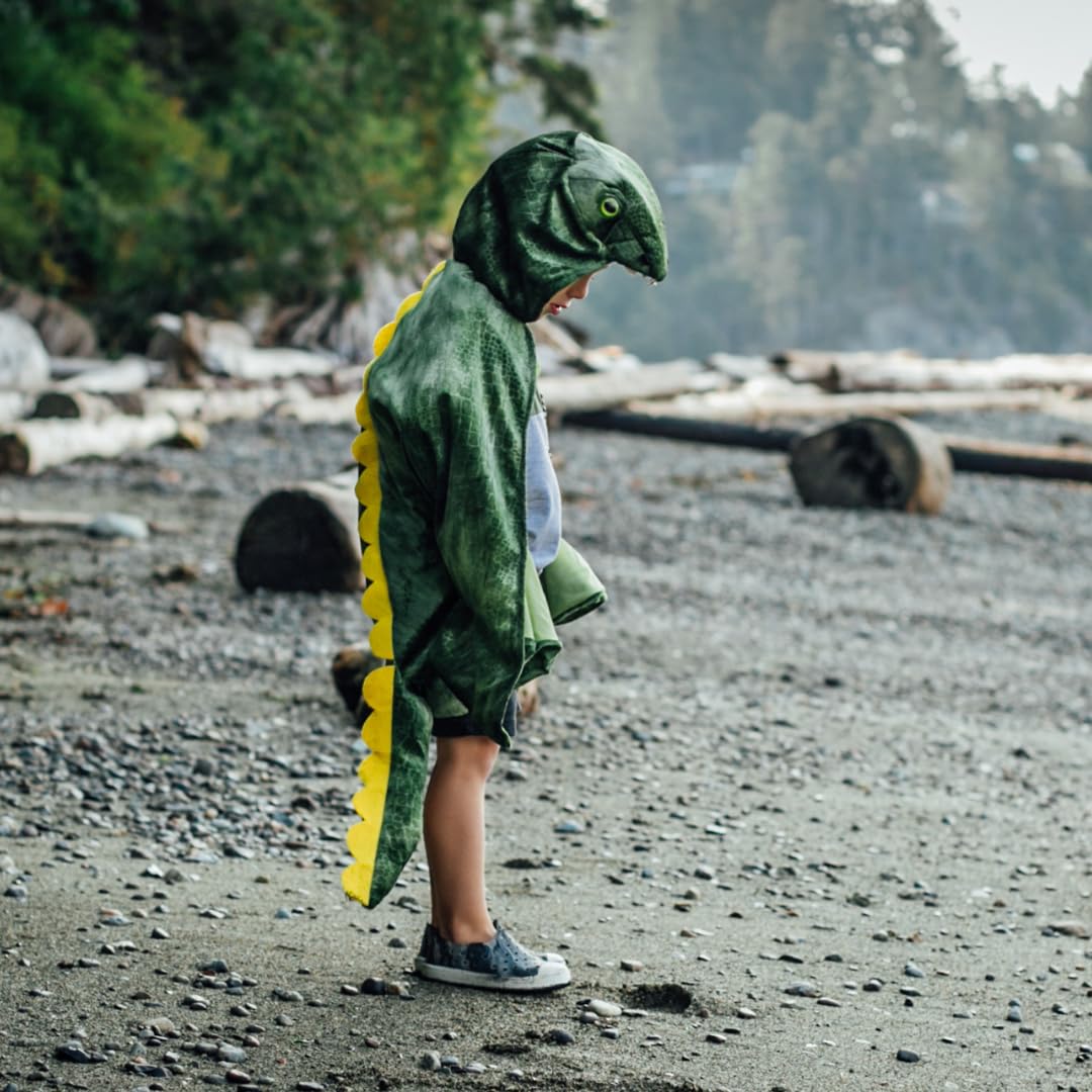 Great Pretenders T-Rex Hooded Cape - Size 4-5 Dress-Up