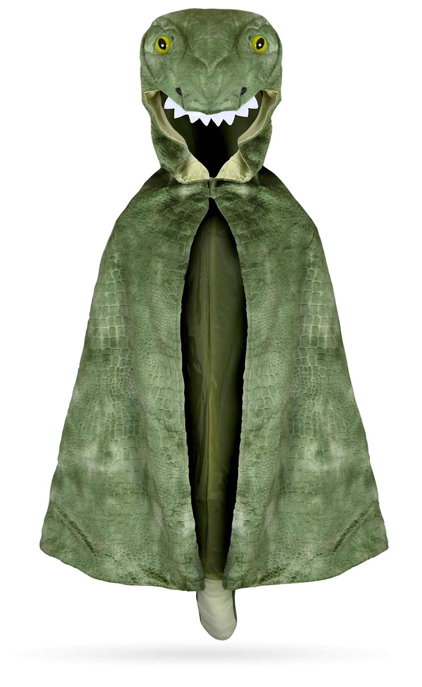 Great Pretenders T-Rex Hooded Cape - Size 4-5 Dress-Up
