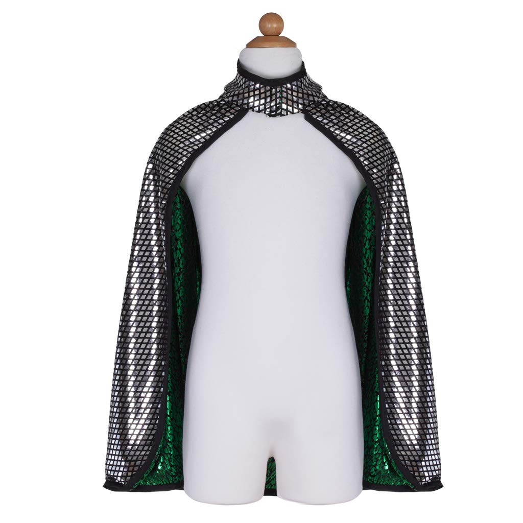 Great Pretenders Reversible Dragon Knight Cape for Kids – 2-in-1 Costume (S/M)