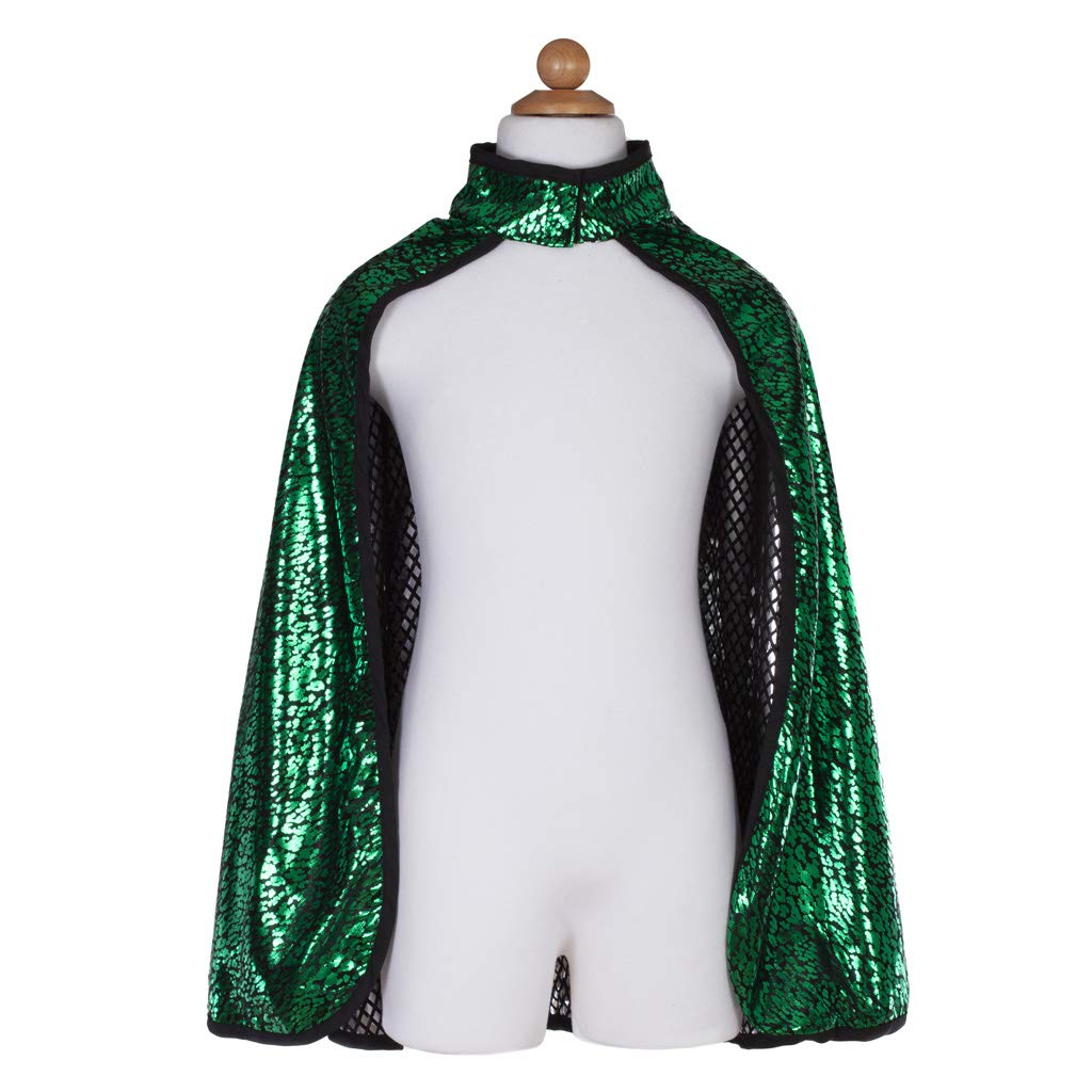 Great Pretenders Reversible Dragon Knight Cape for Kids – 2-in-1 Costume (S/M)