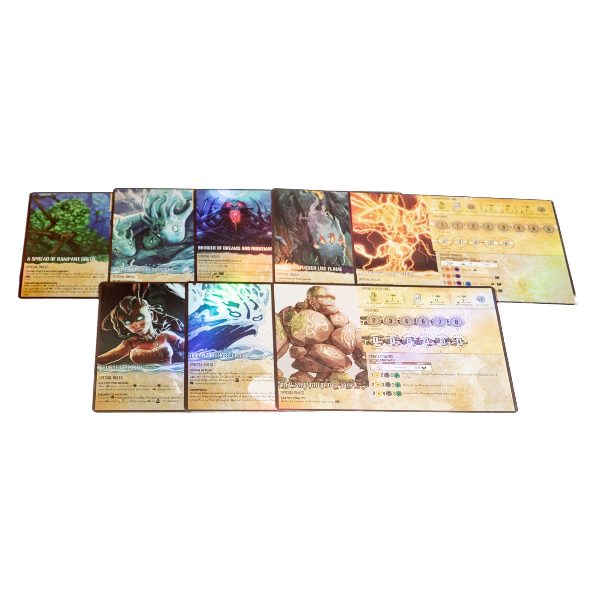 Greater Than Games Spirit Island Foil Panels – Premium Upgrade for Base Game