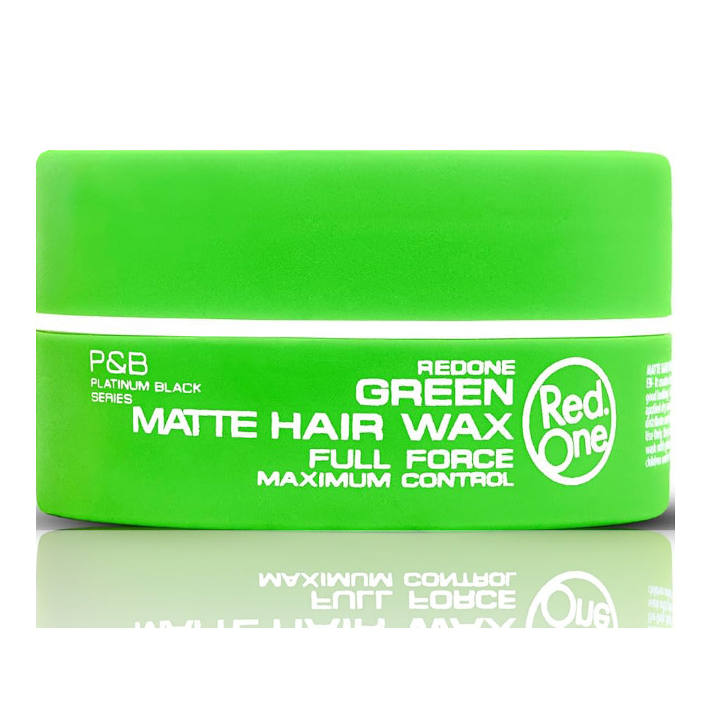 Redone Green Matte Styling Wax Strong Hold for Textured Hair 150 ml/5.07 oz