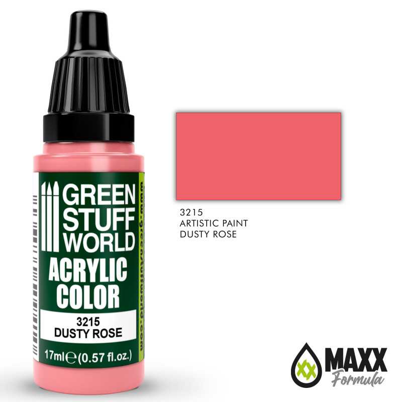 Green Stuff World Acrylic Color Paint - DUSTY ROSE 17ml