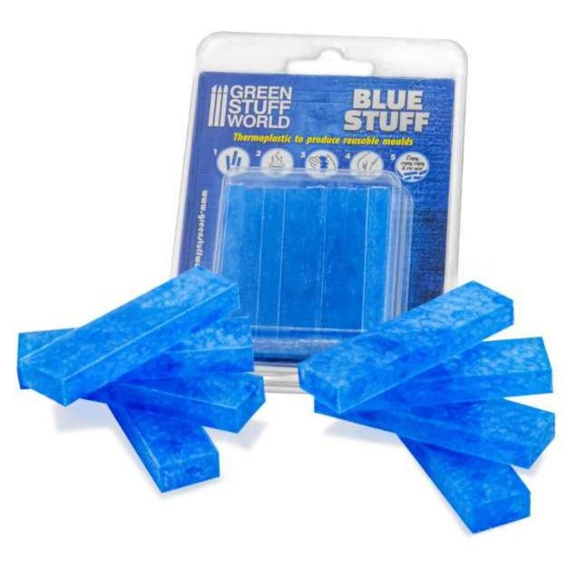 Green Stuff World - Blue Stuff Mold (8 Bars)