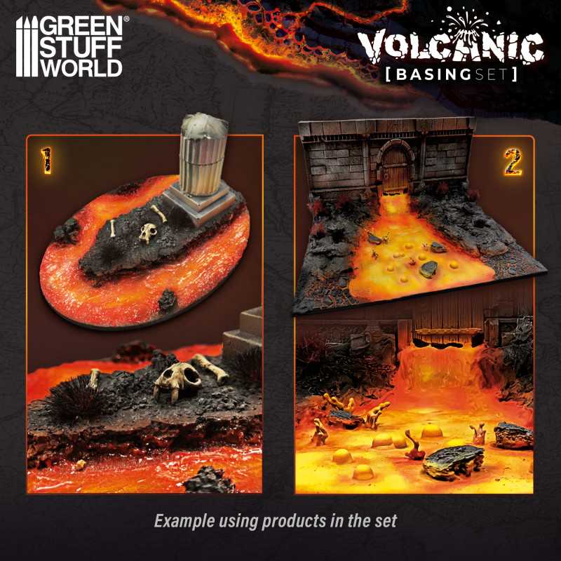 Green Stuff World - Environment Basing Sets - Volcanic