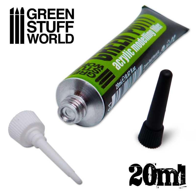 Green Stuff World Green Putty 2241 – Acrylic Modelling Filler for Models and Miniatures