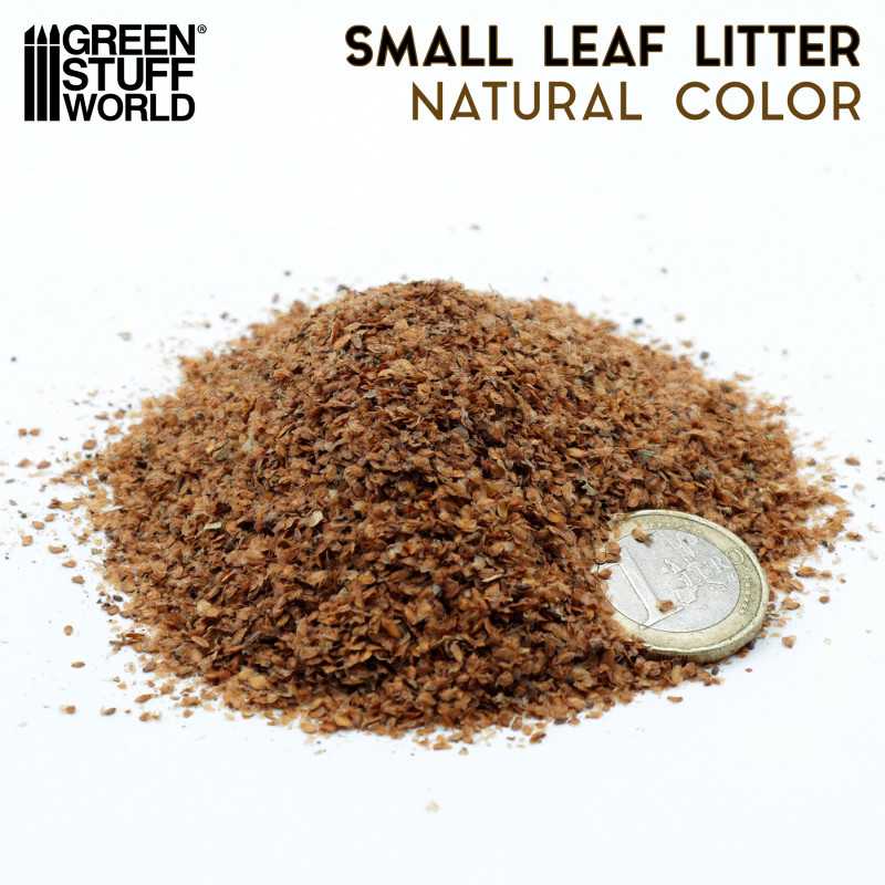 Green Stuff World Small Leaf Litter - Natural
