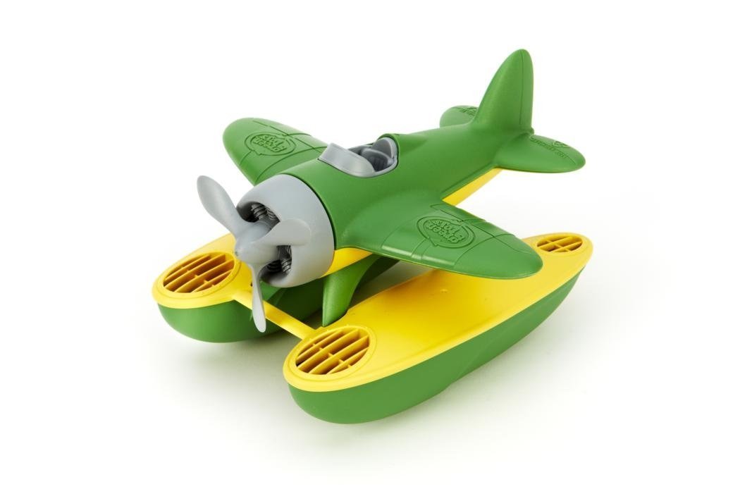 Green Toys Seaplane - Eco-Friendly Bath Toy, USA Made, Recycled Plastic