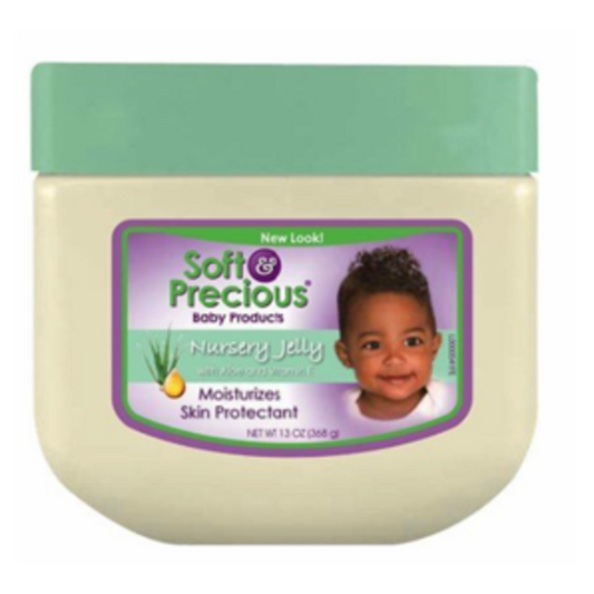 Soft & Precious Nursery Jelly with Aloe & Vitamin – Soothing & Protecting for Delicate Baby Skin 368g/12.98 oz