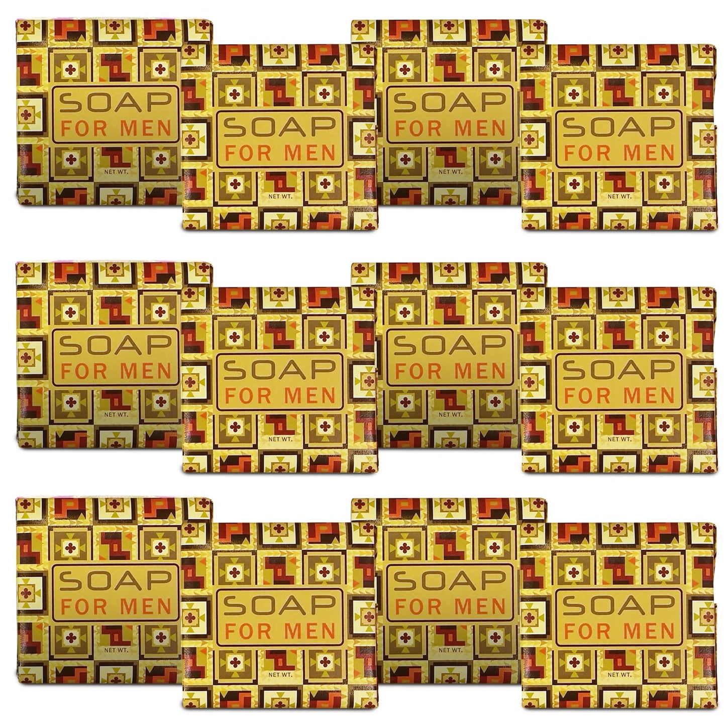 Greenwich Bay Trading Company 12-Pack 1.9oz Botanical Soap Bars for Men
