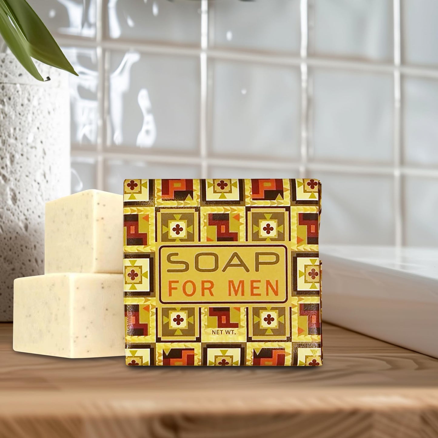 Greenwich Bay Trading Company 12-Pack 1.9oz Botanical Soap Bars for Men