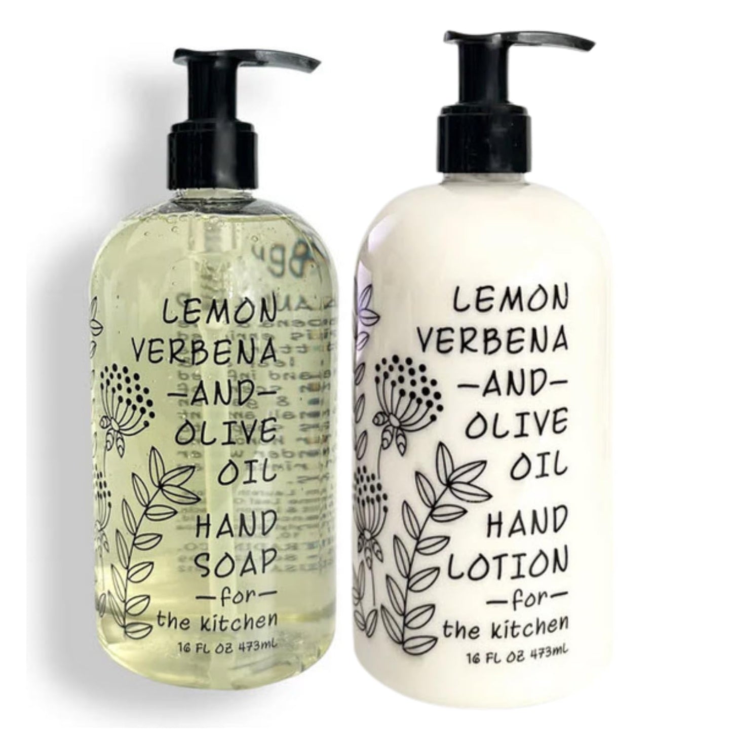 Greenwich Bay Trading Company Kitchen Collection: Lemon Verbena & Olive Oil Hand Soap & Lotion