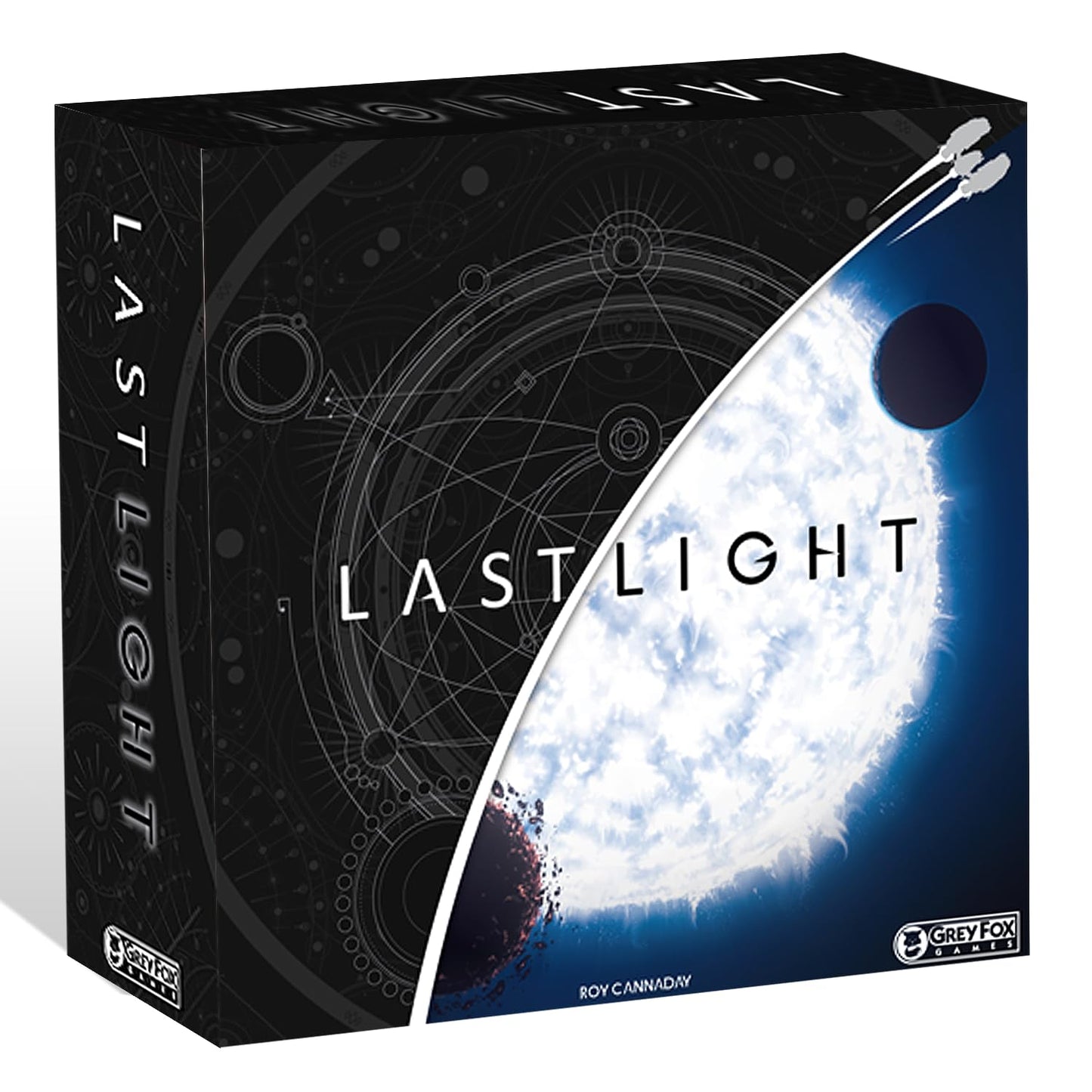 Grey Fox Games Last Light Board Game | Fast 60-Minute Space Strategy for 2-4 Players (Up to 8)