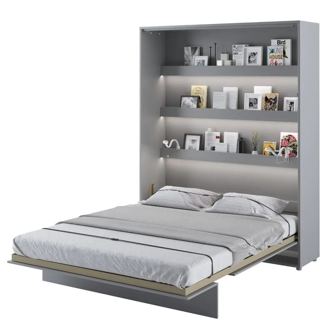Super King (180cm) Vertical Wall Bed (Gas Lift)