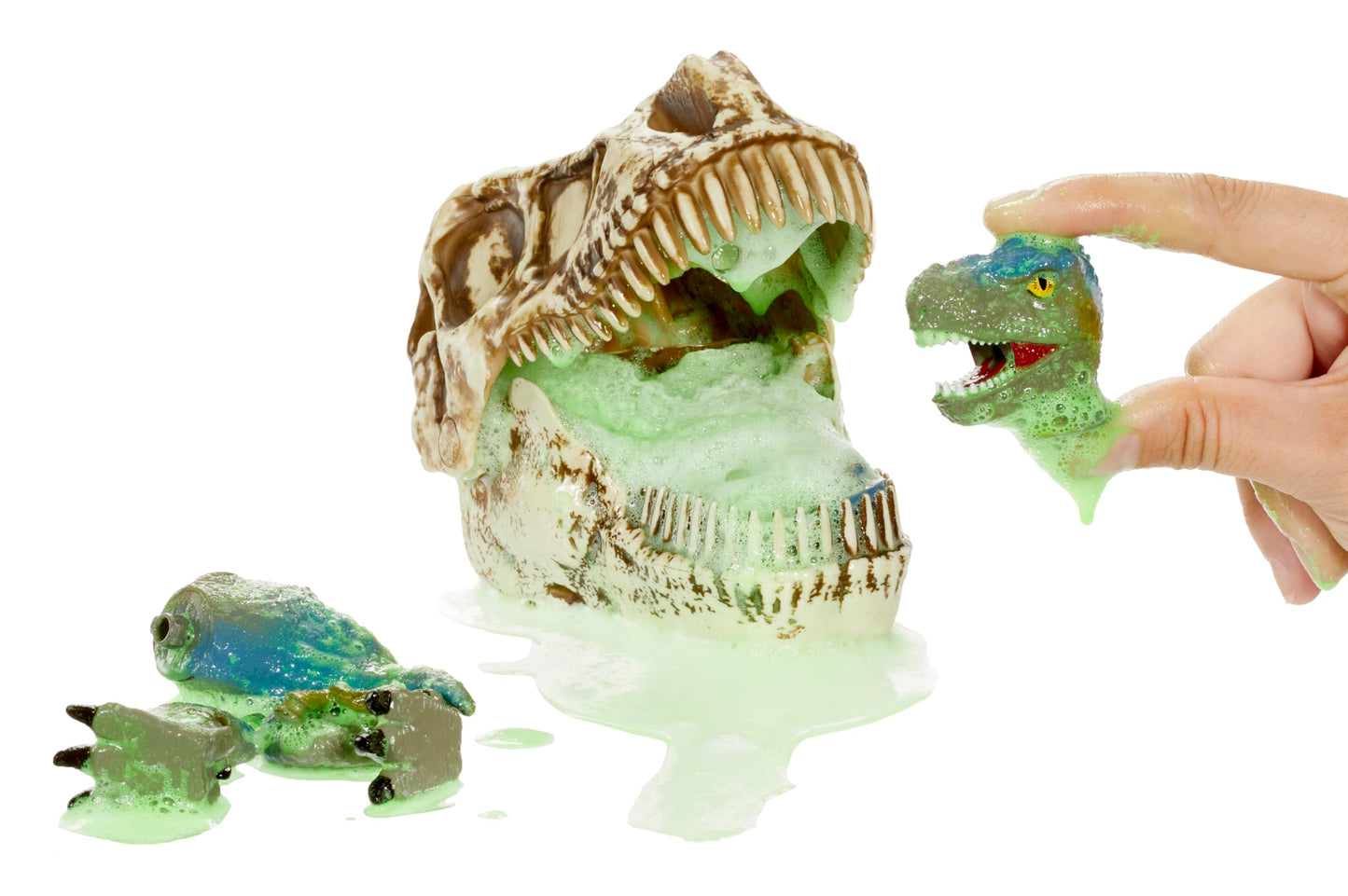 GrossMos Dino Pack Series 1 by MGA Entertainment — Unbox, Build & Slime-Filled Dino Fun for Kids 4+