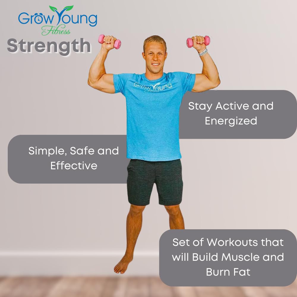 Grow Young Fitness Strength Exercise DVD for Seniors – Chapter One Senior Exercises