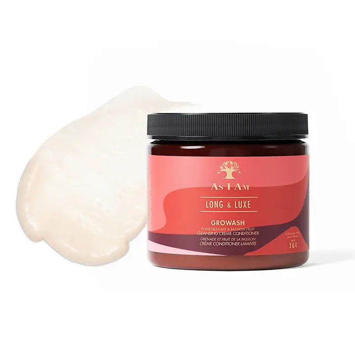 As I Am Long & Luxe Growash Cleansing Creme Conditioner 16 oz