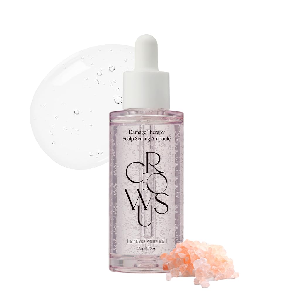 Growus Damage Therapy Scalp Ampoule – Protein & Seaweed Complex, Bulgarian Rose