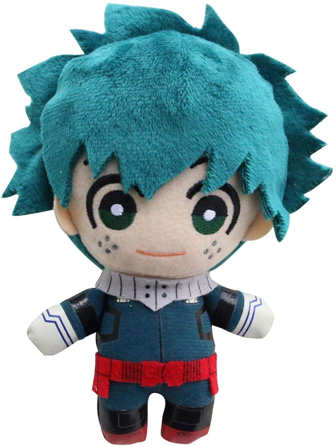 Groydbna MHA Anime Plushie – 5.9-Inch Green Plush Toy, Hero Cosplay & Keychain