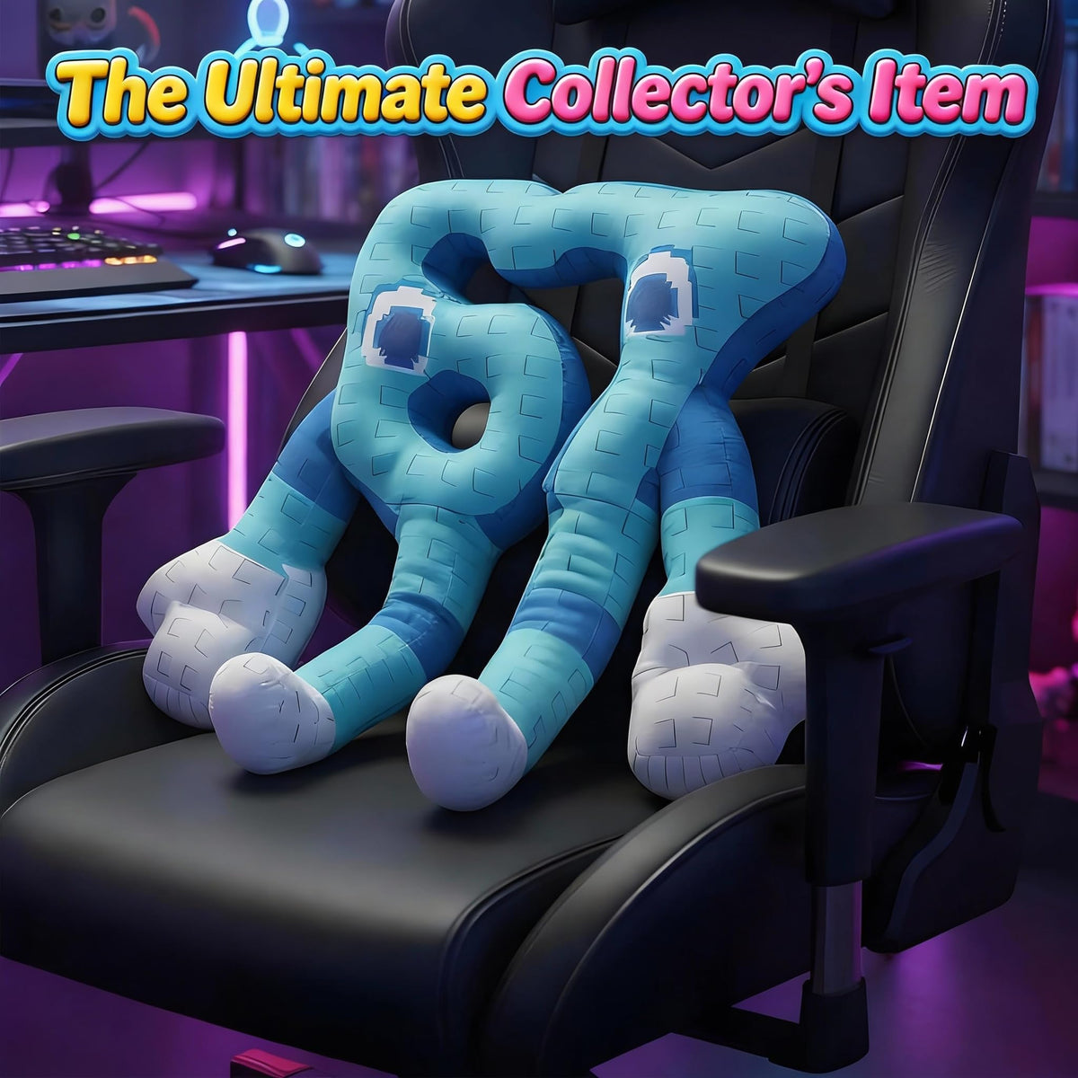Grunlienus Steal a Brainrot Plush 67 – 11-Inch Collectible Plush Toy for Fans