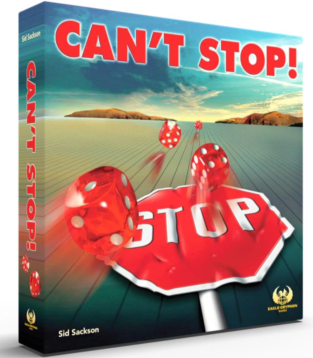 Cant Stop by Gryphon Games – Classic Sid Sackson Dice Game