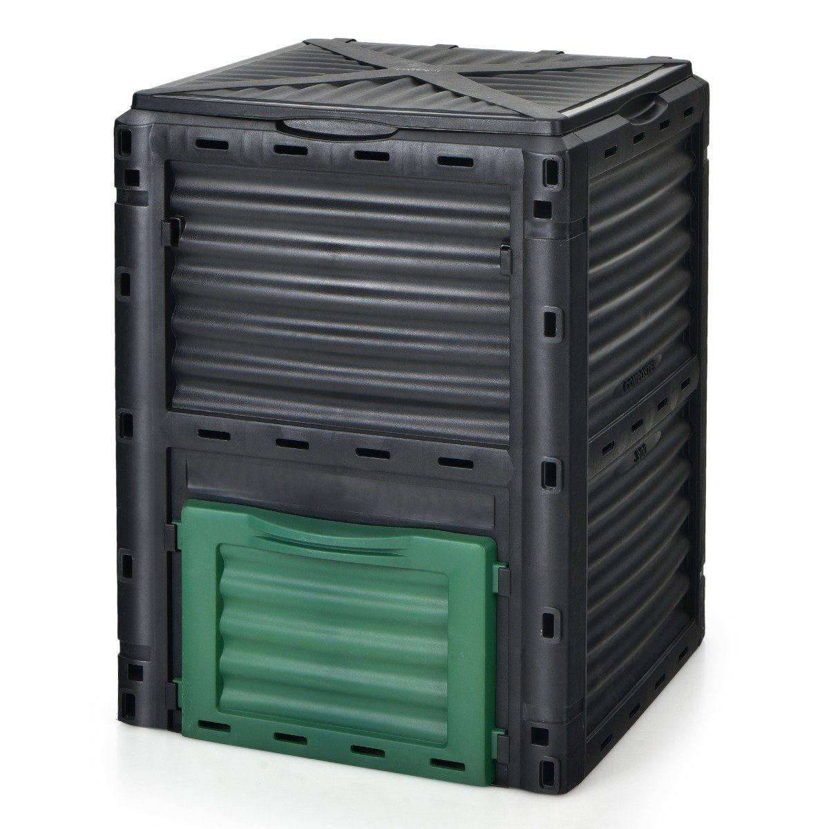 300 Litre Garden Compost Bin-Black