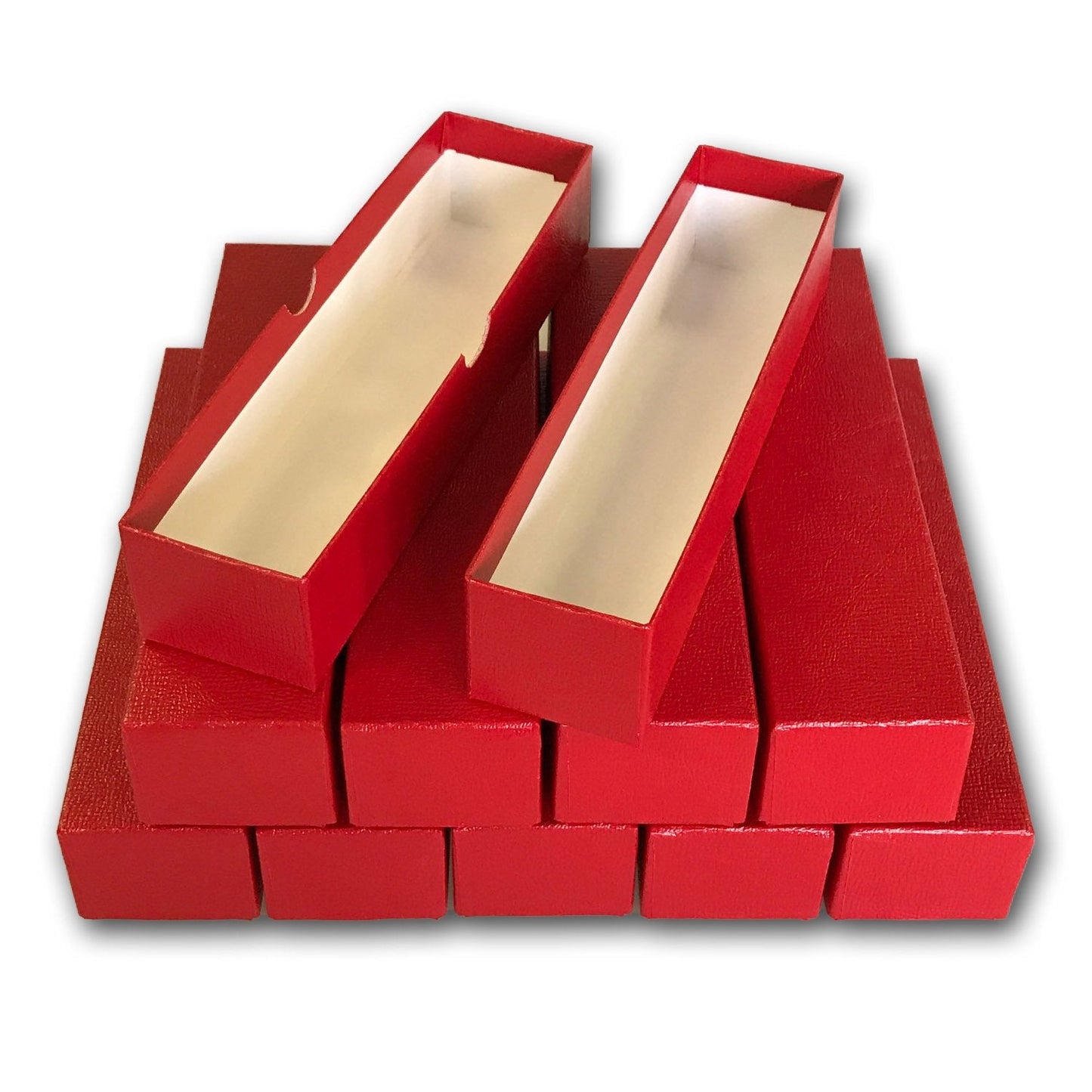 Guardhouse LOT of 10 Single Row 2x2 Coin Flip Storage Boxes – Archival, Durable, 9x2x2