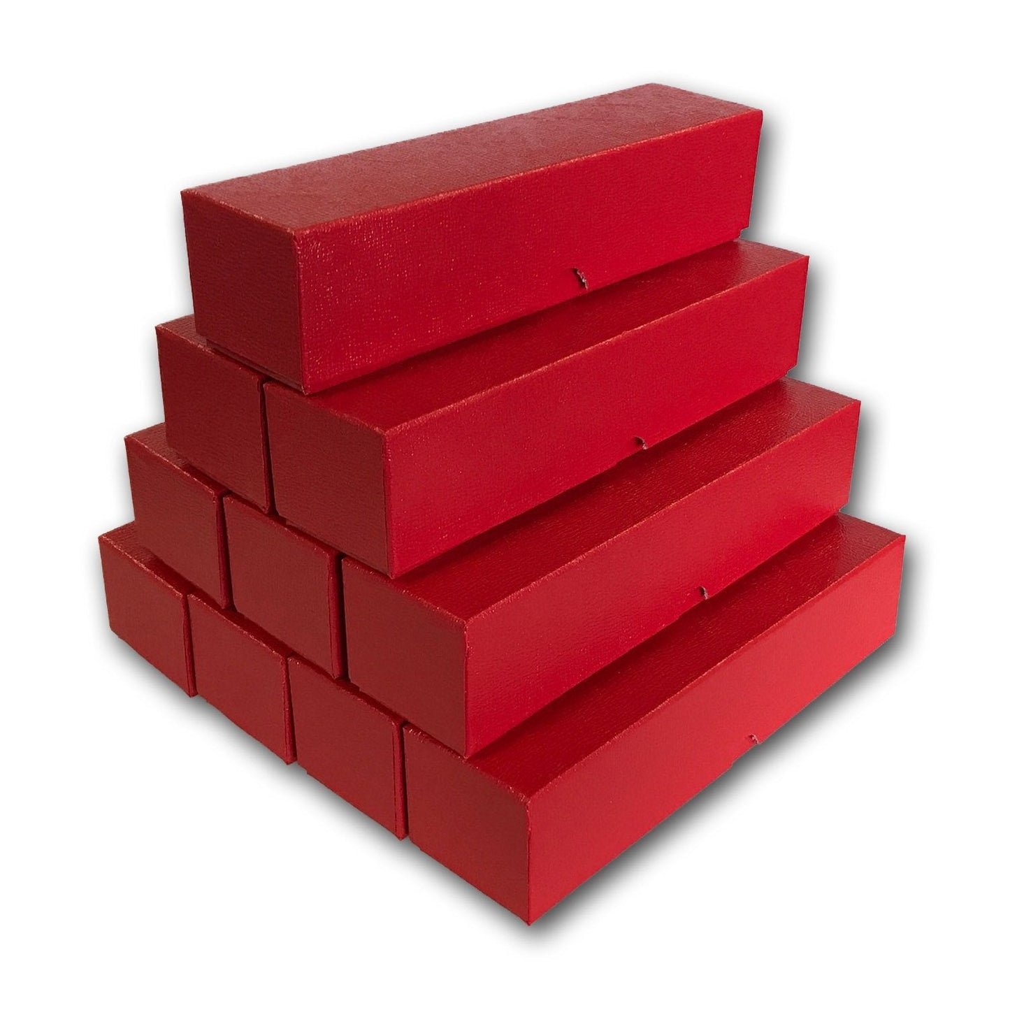 Guardhouse LOT of 10 Single Row 2x2 Coin Flip Storage Boxes – Archival, Durable, 9x2x2