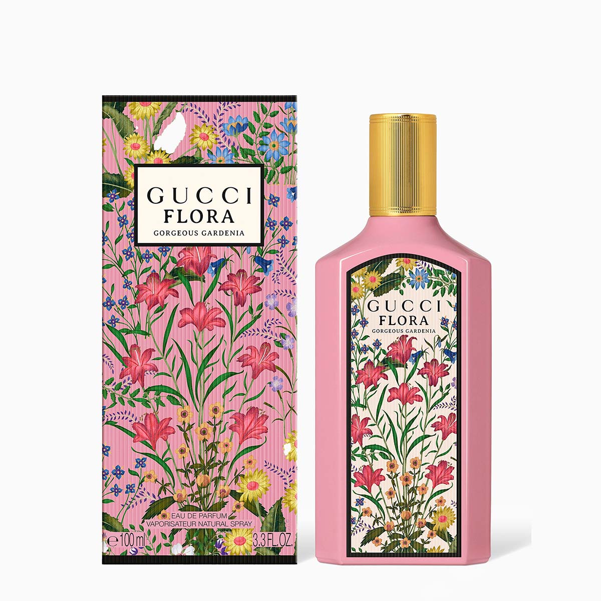 Gucci Flora Gorgeous Gardenia Eau de Parfum Gift Set 50ml EDP + 3ml Mascara L'Obscur 01 Black