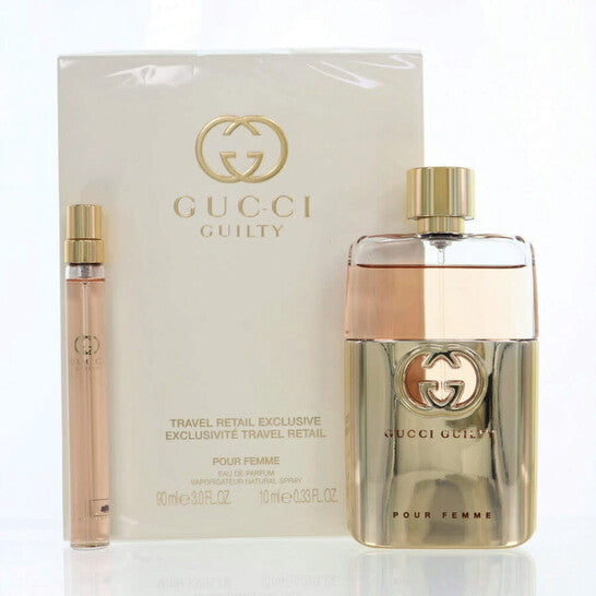 Gucci Guilty Pour Femme Gift Set 90ml EDP + 10ml EDP + 50ml Body Lotion