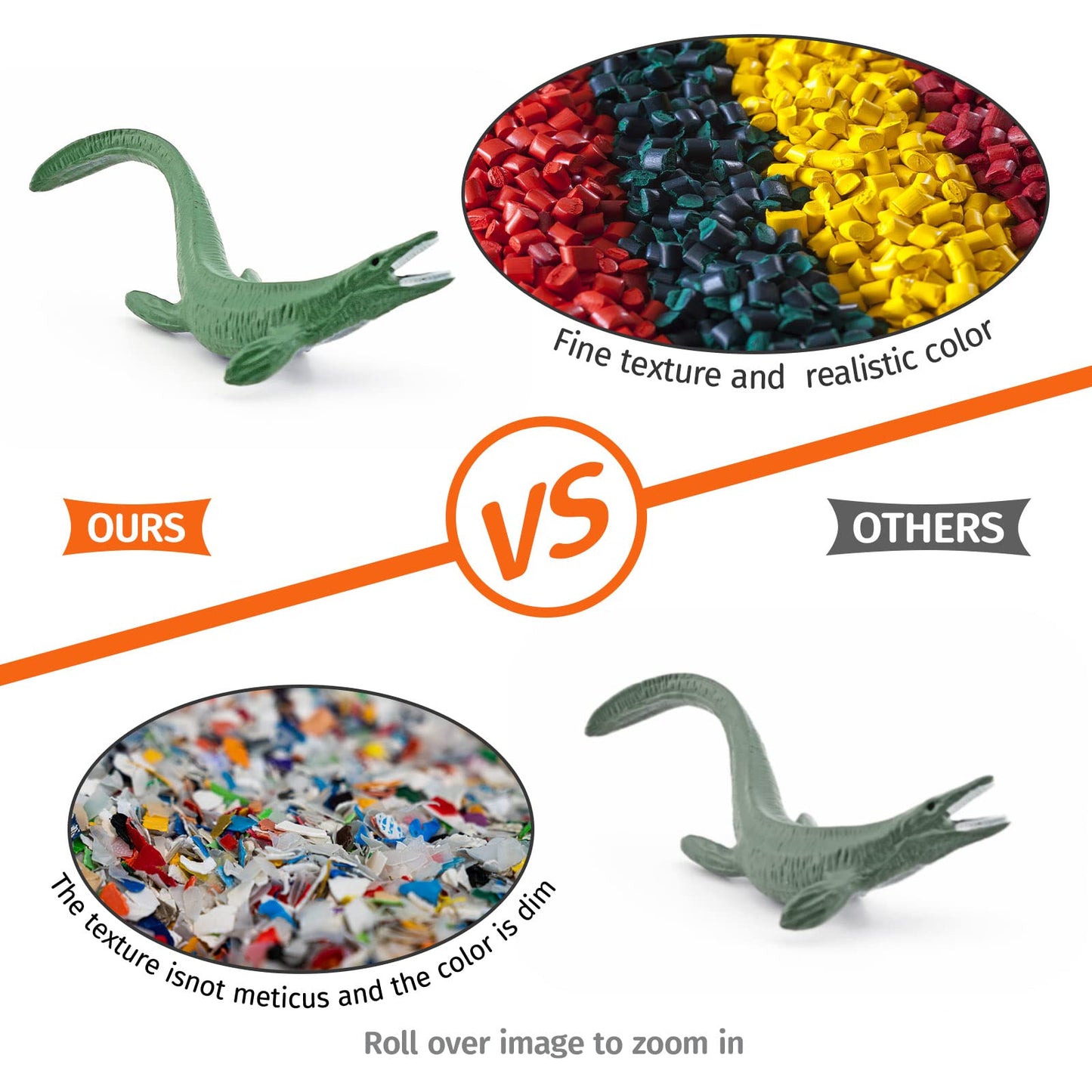 GUFOPONAS 22PCS Prehistoric Sea Creatures Toys – 4-Inch Marine Figures, Cake Topper for Kids