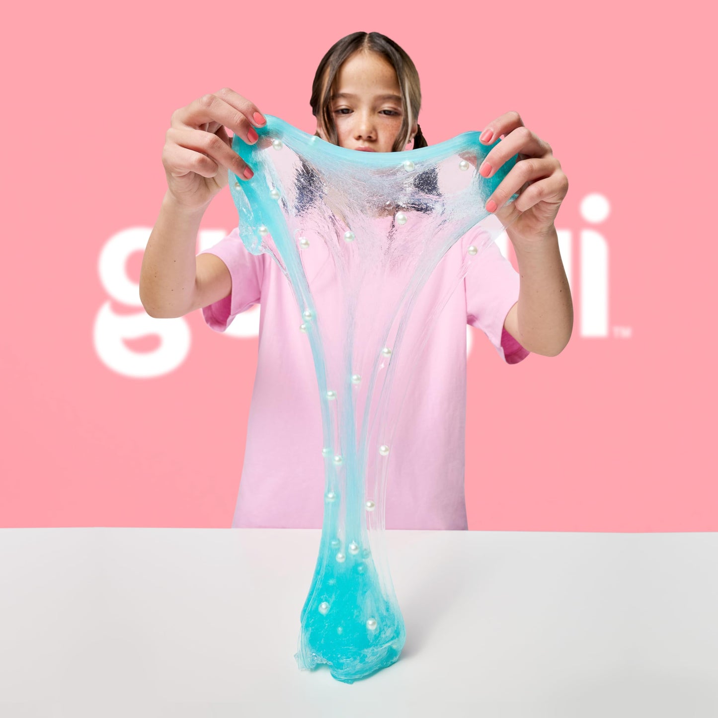 GUI GUI Slime Kit – Shimmer Deluxe Duo Pack with 2 Iridescent Slimes | 5-Step DIY Glow-Up