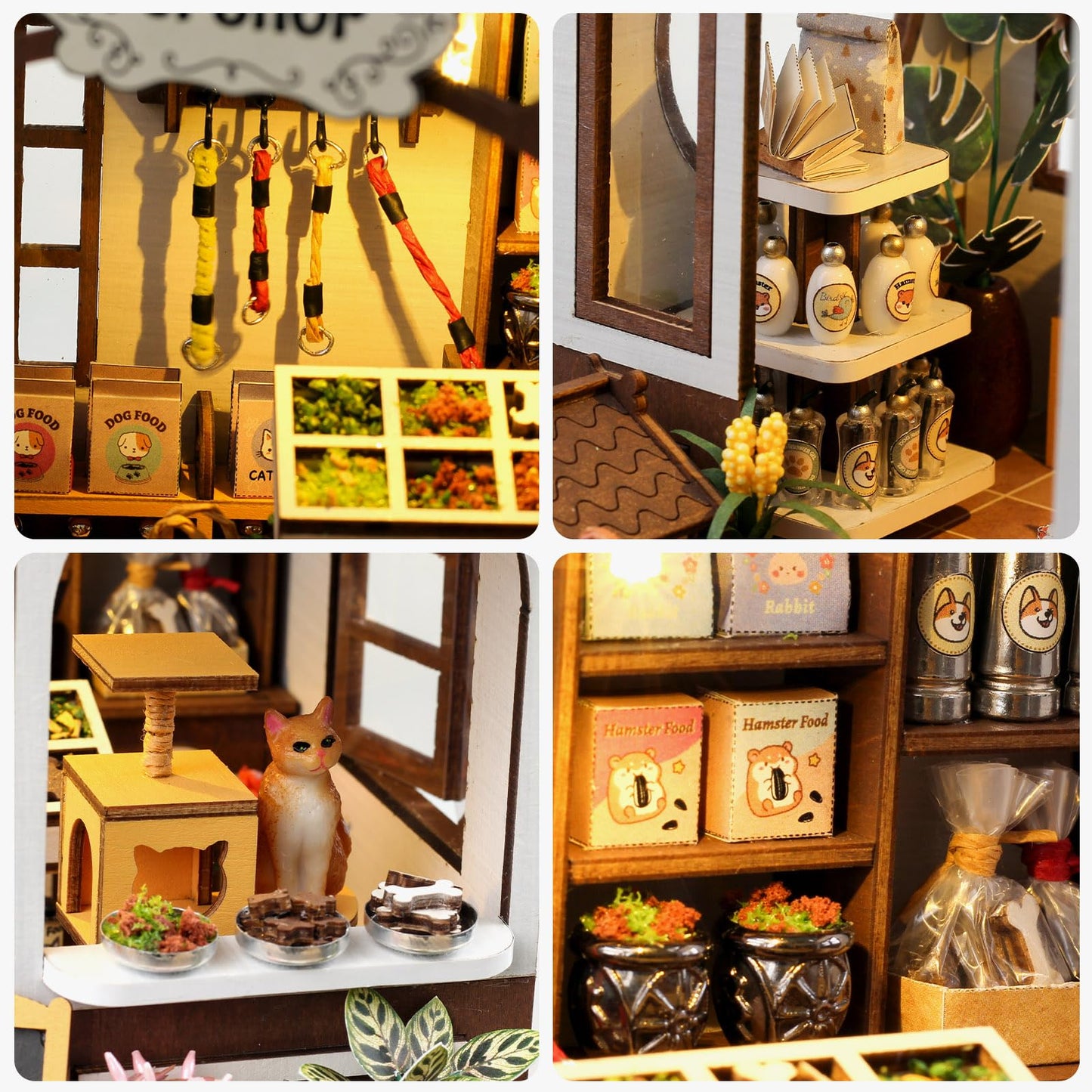 GuDoQi DIY Miniature Dollhouse Kit 1:24 — Furniture Included, Creative Craft for Adults