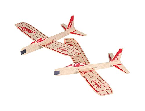 Guillow's Jetfire Balsa Glider – 2 Pack (2PK18)